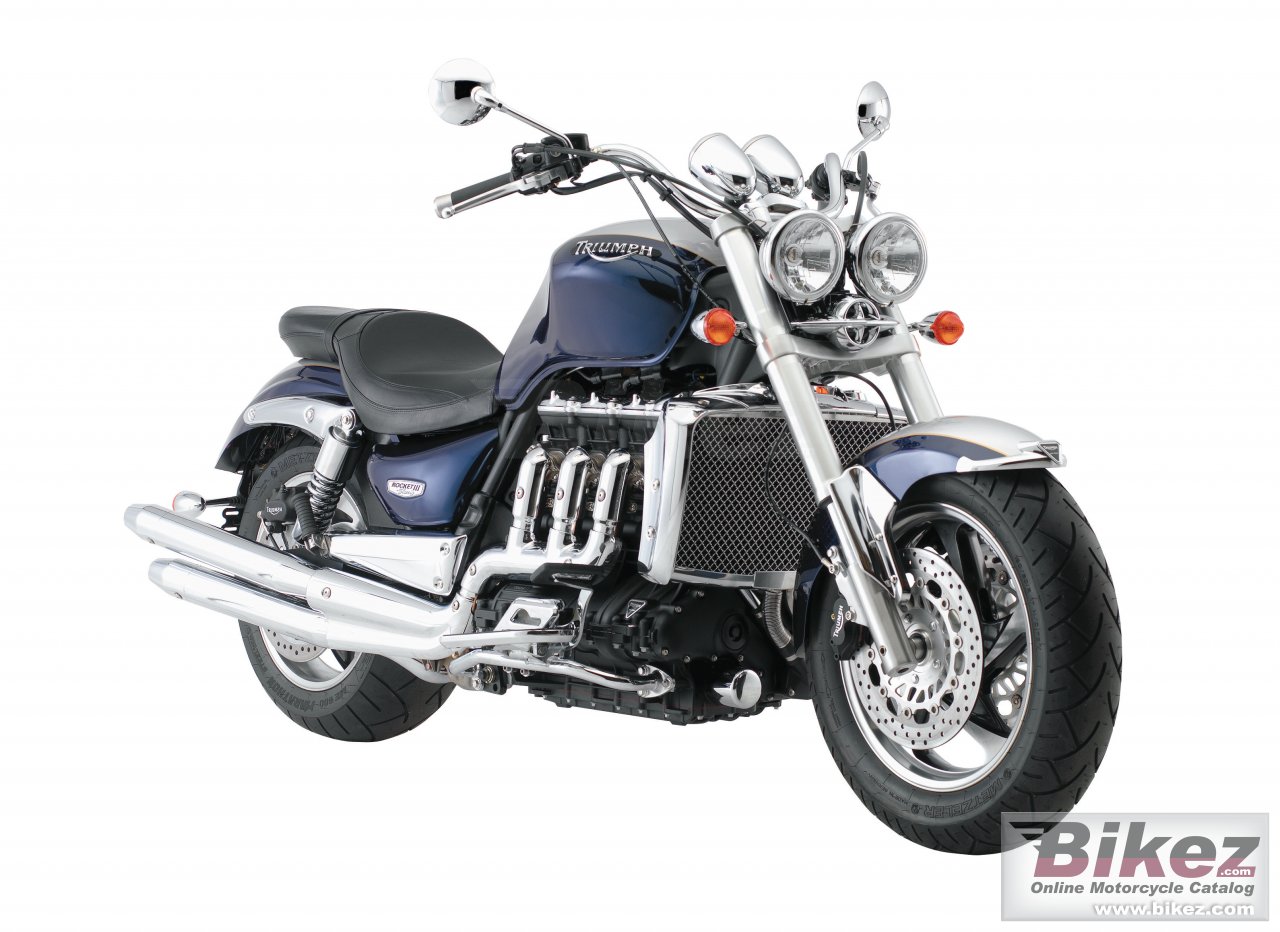 Big Triumph rocket iii classic picture and wallpaper from Bikez.com